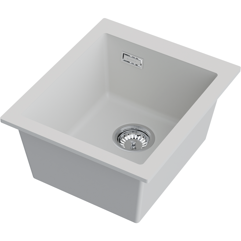 Omoikiri Omishima 41-U-WH Matt Natceramic/белый матовый