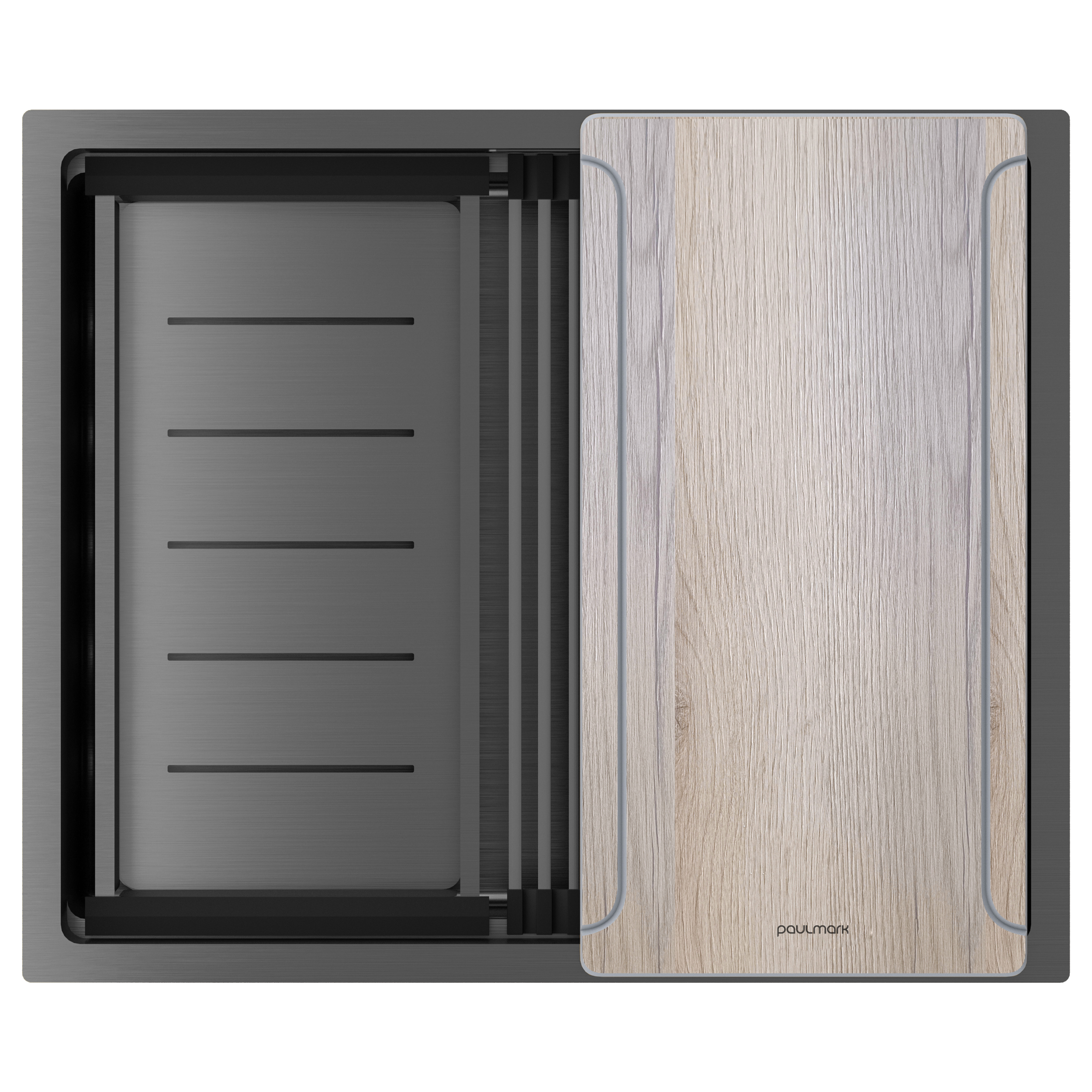 Paulmark NEXT-MULTI SINK 54-L UNI PM785445-L-GM вороненая сталь
