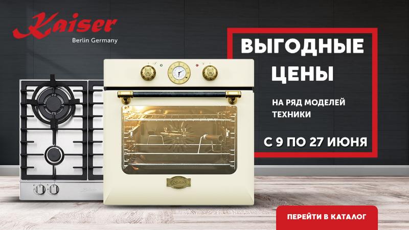 Специальные цены на технику KAISER