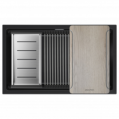 Paulmark LUMI-MULTI SINK 74 UNI LU-MULTI 74-BLM черный