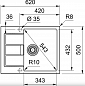 Franke S2D 611-62500, белый