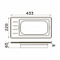 Контейнер Omoikiri DC-01-1-GB графит