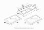 Paulmark NEXT-MULTI SINK 74 UNI PM787445-LG светлое золото