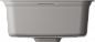Omoikiri Tasogare 51-GR Artgranit/leningrad grey