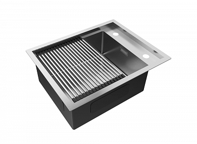 Paulmark SHELF 58 UNI PM725846-BS брашированная нерж.сталь