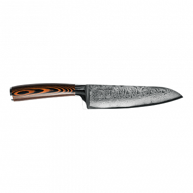 Omoikiri Damascus Suminagashi Нож сантоку
