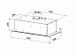 Konigin Skybox Black Glass 60