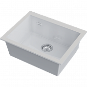 Omoikiri Omishima 60-U-WH Glossy Natceramic/белый глянцевый