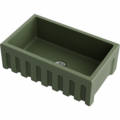 Omoikiri Mikura 76-OL Natceramic/olive