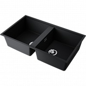Omoikiri Kitagawa 83-2-U-GB Artceramic/графит
