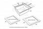 Paulmark SHELF 58 UNI PM725846-BS брашированная нерж.сталь