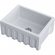 Omoikiri Mikura 61-WH Glossy Natceramic/белый глянцевый