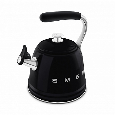 Чайник со свистком SMEG WKF01BL