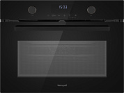Электрический духовой шкаф  компактный с СВЧ Weissgauff OE 4551 DB Black Edition