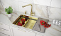 Paulmark NEXT-MULTI SINK 58 UNI PM785845-LG светлое золото