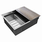 Paulmark NEXT-MULTI SINK 54 UNI PM785445-BS брашированная сталь