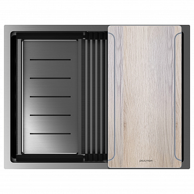 Paulmark NEXT-MULTI SINK 58-L UNI PM785845-L-GM вороненая сталь