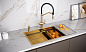 Paulmark NEXT-MULTI SINK 74 UNI PM787445-BG брашированное золото