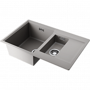 Omoikiri Daisen 78-2-GR Artgranit/leningrad grey