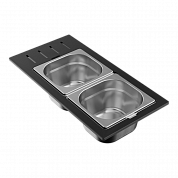 Контейнер Omoikiri DC-02-2-IN нержавеющая сталь