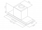 Elica HIDDEN 2.0 BL MAT/A/52