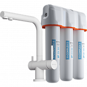 Omoikiri Nagano-WH-P + Pure drop Lite Комплект смеситель+фильтр