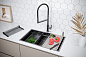 Paulmark NEXT-MULTI SINK 74-L UNI PM787445-L-GM вороненая сталь