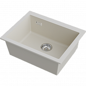 Omoikiri Omishima 60-U-CR Matt Natceramic/cream матовый