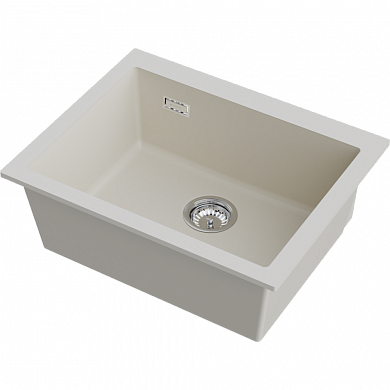 Omoikiri Omishima 60-U-CR Matt Natceramic/cream матовый