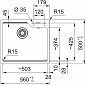 Franke Fragranite, UBG 610-56 оникс