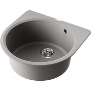 Omoikiri Akegata 51-GR Artgranit/leningrad grey