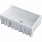 Omoikiri Mikura 76-WH Glossy Natceramic/белый глянцевый