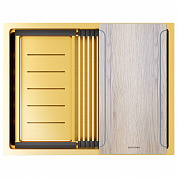 Paulmark NEXT-MULTI SINK 58 UNI PM785845-BG брашированное золото