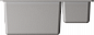 Omoikiri Kata 55-2-U-GR Artgranit/leningrad grey