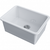 Omoikiri Torishima 67-U/I-WH Glossy Natceramic/белый глянцевый
