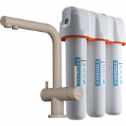 Omoikiri Nagano-SA-P + Pure drop Lite Комплект смеситель+фильтр