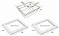 Paulmark LUMI-MULTI SINK 55 UNI LU-MULTI 55-LA латте