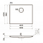 Omoikiri Kiten 48-INT-GB Artceramic/графит