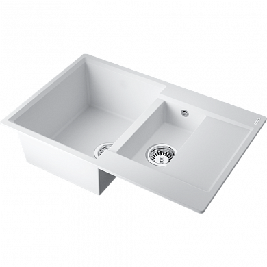 Omoikiri Daisen 78-2T-WH Tetogranit/белый