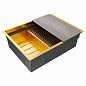 Paulmark NEXT-MULTI SINK 58 UNI-BG брашированное золото