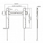 Кронштейн для ТВ фиксированный MAUNFELD MTM-3255FS