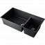 Omoikiri Tedori 85-2-U-BL Tetogranit/черный
