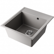 Omoikiri Daisen 46-GR Artgranit/leningrad grey