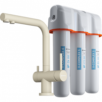 Omoikiri Nagano-BE-P + Pure drop Lite Комплект смеситель+фильтр