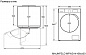 MAUNFELD MFWD14106WH03 с сушкой