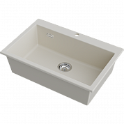 Omoikiri Omishima 76-CR Matt Natceramic/cream матовый